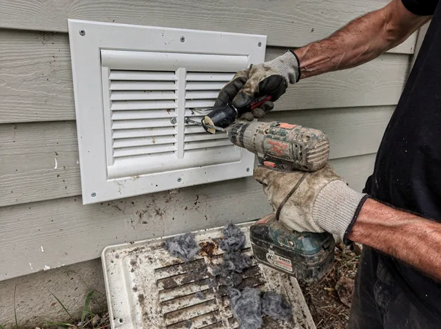 Dryer Vent Cover Replacement in Brookfield