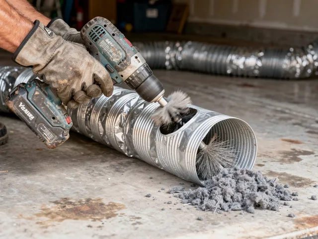 Professional duct cleaning by Brookfield Dryer Vent Cleaning in Brookfield