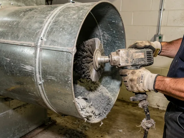 Industrial-grade dryer vent cleaning by Brookfield Dryer Vent Cleaning in Brookfield